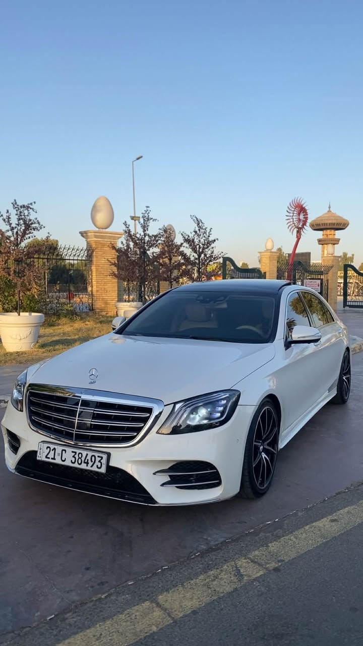 السلام عليكم

للبيع Mercedes S500 2014 BCM باب طويل

 باسمي تحويل مباشر هزه جديده 

مكينه 8 سلندر (4فصوص) 

بانوراما  

٥ بردات

٤ كامرات

حساسات 360 

اوتو بارك

رادار امامي

رادار خلفي

نقطه عمياء

كشن تدفئه و تبريد

كشن يفتر ويه لستيرن

قياده اليه 

ثلاجة خلفيه

عطر بجكمجة 

شاشات خلفيه

بصمه ابواب 

بصمه تشغيل 

جكات تنزل وتصعد

كشن خلفي مفصول vip

داخل لدات ٧ الوان

استيرن G 

ويل 20 

جنطه كهرباء

كشنات خلفيه كهرباء

داخل جلد ابيض وجوزي (اصل)

ماشيه 87 الف

السياره خليجية وكاله BCM 

بيها رش بجاملغ لامامي ع كد شبرين من جوه فقط والباقي مكفول

عليها كت كامل مال 2020

مكينه وكير مكفولات بوضع الشركه (صفر مسج) سياره عليها 

ادامه كامله  استخدام شخصي  

مكاني الكراده شارع الوزارء 

السعر 355$  

للاستفسار الاتصال على الرقم ***********
