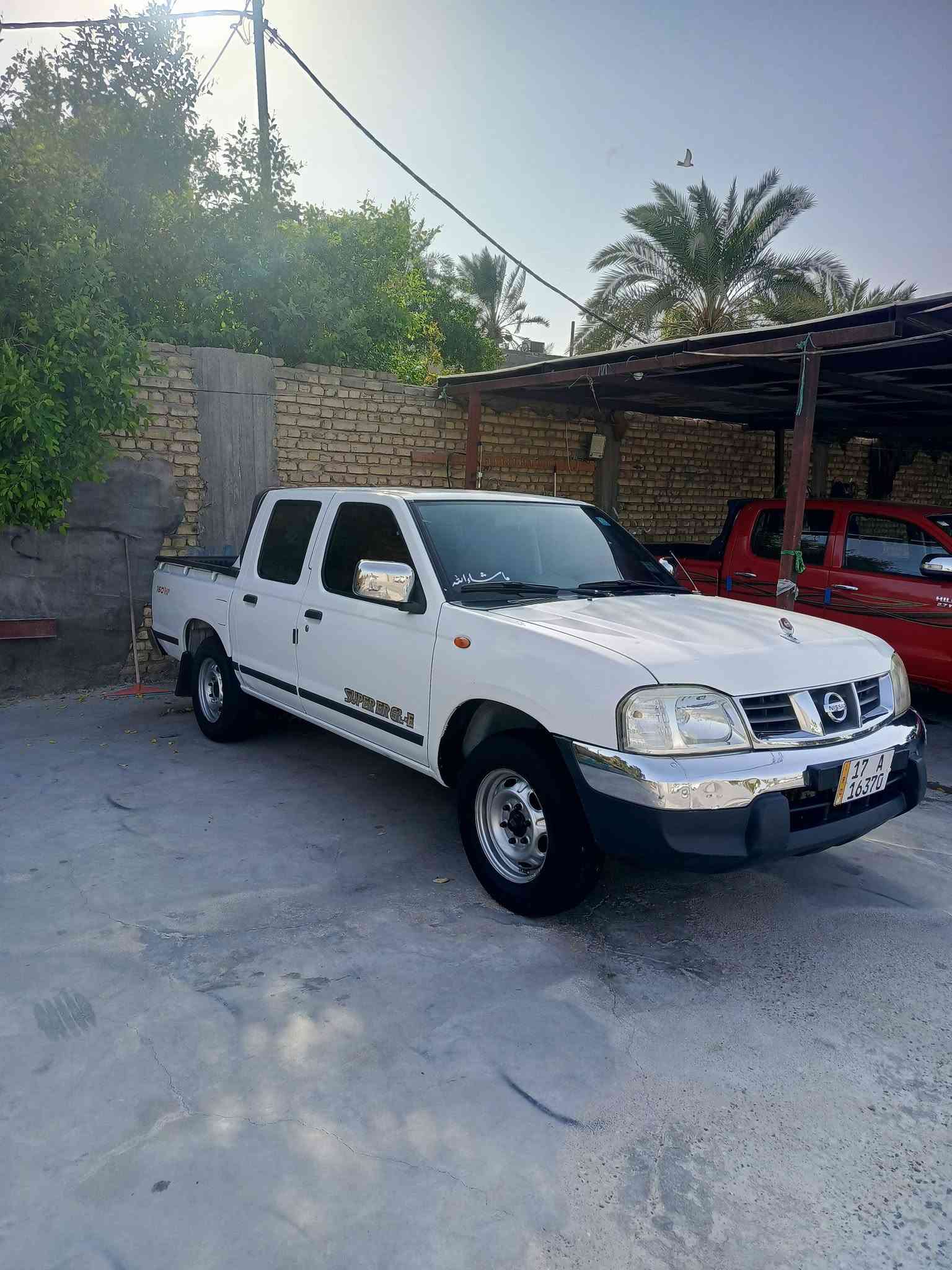 نيسان 14سرداريه  مثنئ بئسمي نكليزي سنويه وهزه جديده مكفوله فتح وتبديل وصبغ فقط بارد بسيط بلباب وبارد بذيل جاملغ جهتين حداديه تخم تاير وحداديه وكير ومحرك سياره مال جناي مكان سماوة سعر 125 
*********** ترهم مراوس حسب قناعه
