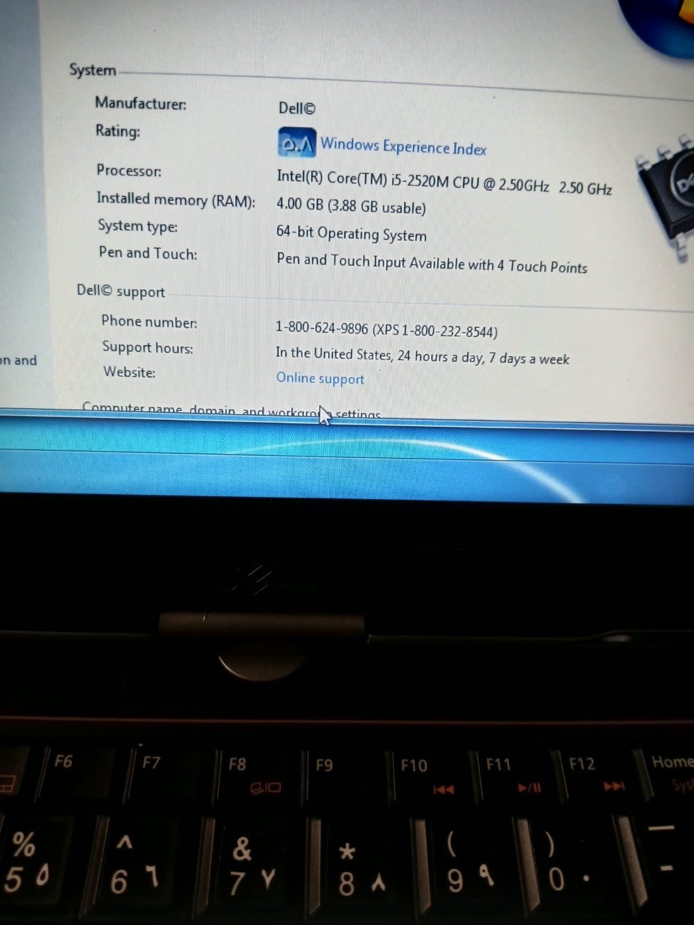 لابتوب Dell • استعمال قليل • بطارية جديدة