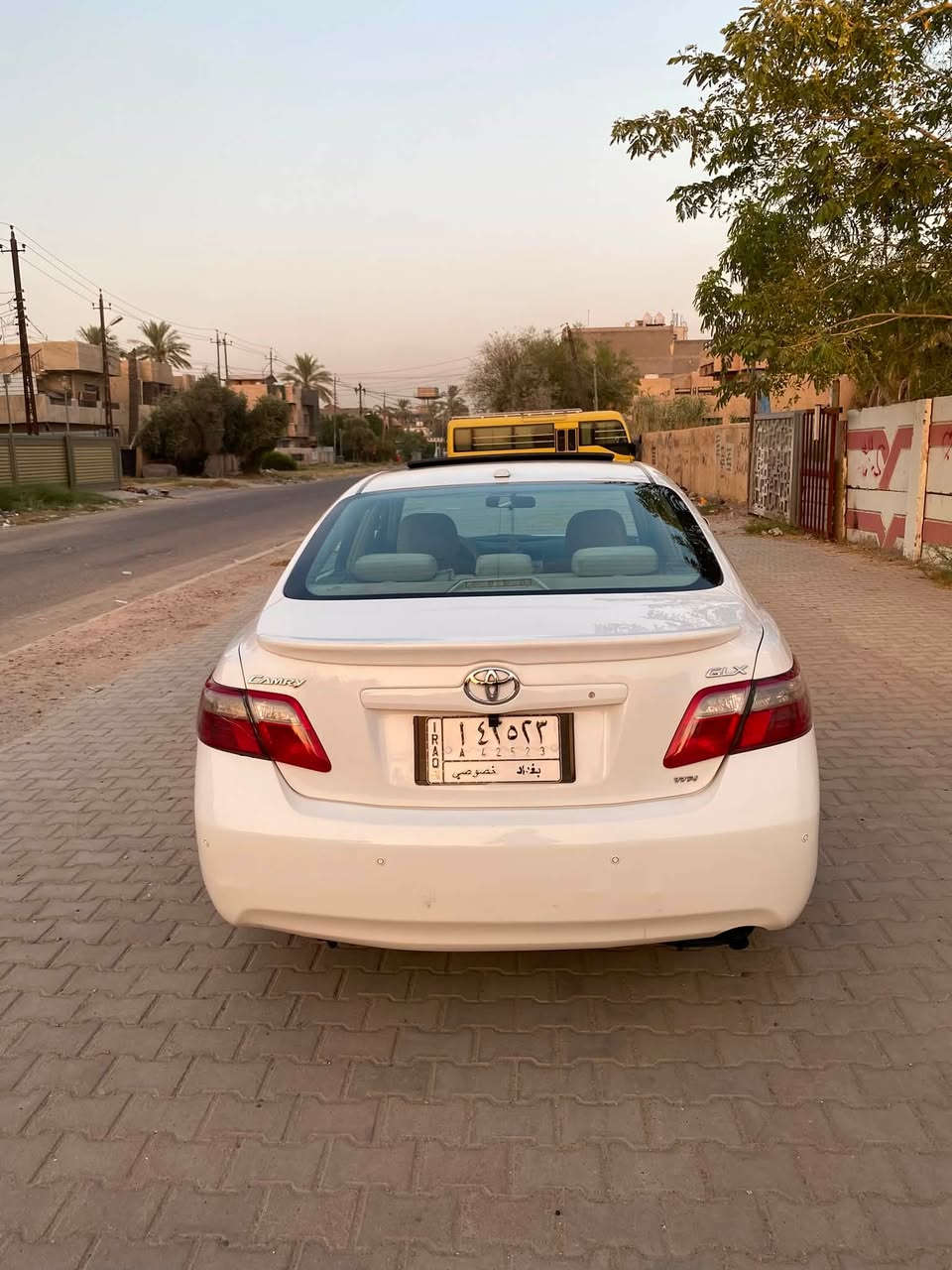 كامري 2008 خليجي
فول مواصفات
برده كهرباء 
كشن كهرباء
بدون صبغ السياره
سعر 118
***********
