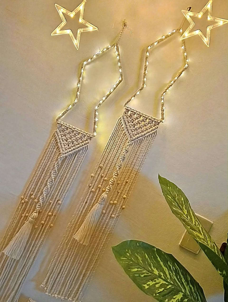 زينة رمضان • مكرمية • فانوس مضيء