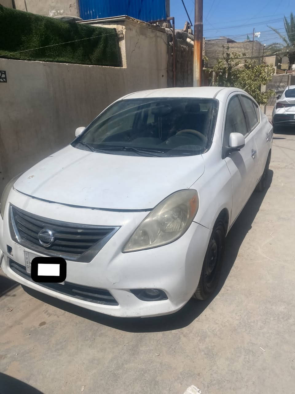 نيسان فيرسا ٢٠١٤ باسمي سيارة
بها فقط كير عاطل  
تخم تاير جديد 🛞
تخم بلكات جديد ليزري 
جويتر جديد 
مجاول جدد ⚡️ 
مكينه جديده 1600
تبريد جديد ❄️
دسكات جدد
قاعدة فيتم مع فلاتر جدد
السيارة كامله فقط كير بيها خلل  
السياره تشتغل 
رقم الماني باسمي 
وارد امريكي - جاملغ عكس السايق فقط
عارضها ب ٧١ $ بيها مجال حك الجيه  
غير متواجد ع الفيس 
*********** ☎️
