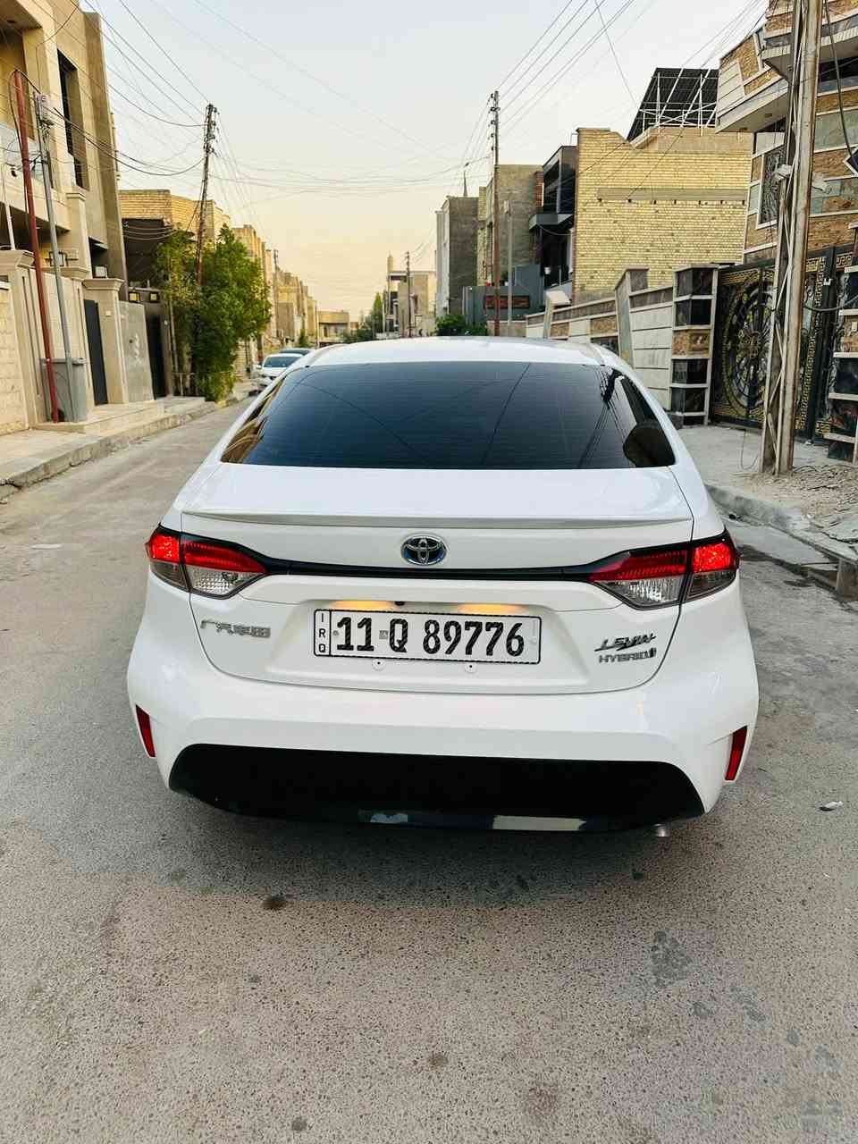 السلام عليكم تويوتا كورلا S شكل الامريكي ام السبايدر تجميع الصين مكفولة من الضربه الصبغ والتبديل بيه بيدي ار بل باب الامامي الايمن كلش بسيط موديل 2024 عليها عازل حراري بل جام فول بصمة سلايت كرسي كهربائي كامرة وشاشة  اصلية رادار توقف ذاتي حساس قطعتين تبريد  زنون كشنات جلد لون مميز جلد 
فول موصفات  
عداد 29 كيلو 
السبير غير مستخدم 
المركبة بحالة الزيرو بل نسبه الخواتها 
شوفت عينك ماشاءالله جديده ستخدام شخصي من ال صفر ع ايدي 
تحويل ثاني يوم بسمي مكاني بغداد الكرخ
السعر 155 بيها مجال للاستفسار ***********
