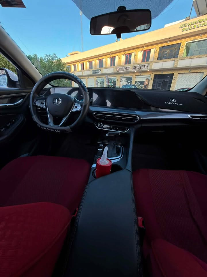 شانجان ايدو بلس 2024
.
التفاصيل والمواصفات :
*المكينة : 1600CC تنفس الطبيعي 
*الگير : CVT من شركة AISIN اليابانية .. حيل مريح واقتصادي . الرون 1.6 RPM

📌ماشية 50الف فقط 

بدون ضرر فقط بارد في مكانين صغار 

أبعاد السيارة :
الطول 4730 ملم
العرض 1820 ملم
الارتفاع 1505 ملم
طول قاعدة العجلات 2700 ملم
*اكبر واعرض من الالنترا والكورلا

انظمة البريك : ABS + EBD + TCS + ESC + BA + HHC 

التبريد قطعتين امامي خلفي + امكانية عرض التبريد وتحكماتة بالشاشة
*بيها نظام الصعود بالمرتفعات يثبت السيارة لحد ما تدوس بانزين وتصعد بدون ما تسرح ابد
*كهربائيات السيارة من شركة BOSCH الالمانية
*بصمة + تشغيل عن بعد
*انظمة قيادة ( عادي + سبورت )
*شاشات اثنين قياس 10 انش
*تحكمات ستيرن : مثبت سرعة + تحكمات الراديو + التحكم بشاشة السائق 
*ويل المنيوم قياس 16
*السكان يتعدل بأربع اتجاهات
*ايرباگ للسائق والراكب
*كاميرا خلفية دوارة + حساسات خلفية
*مواصفة بالصندوگ من توكف يمة ثواني ويفتح وحده ( بحالة شايل غراض ثقيلة )
*الكشنات : حضن لون بني .. جلد
*كرسي السائق يدوي بـ 6 وضعيات
*كرسي الراكب يدوي بـ 4 وضعيات
*اثنين USP امامي + واحد خلفي
*المرايات الجانبية تعدل كهربائياً
*ليد امامي خلفي
*اشاير بالمري
*حساس اطارات
*هاند بريك كهرباء
*السيارة ما تتقفل بحالة نسيت البصمة داخلها
* من تطفي السيارة يشتغل تنبيه بحالة ( فار الستيرن يمنه او يسرة يعني مو عدل - اذا طفيت السيارة وما مبيت - اذا طفيت السيارة وناسي تطفي اللايتات / اذا بحالة سديت الصندوگ والسيارة ما مقفلة تضل تدگ هورن للتنبيه )
*هواي مواصفات حلوة بعد من ضمن الشاشة مثل تحويل شاشة التلفون على شاشة السيارة + تحكمات بـ بعض المواصفات الاضافية
.
ملحقات السيارة :
* بصمة ثانية
* سبير طوارئ + جك
* كتلوك السيارة

 سستم صوت بايونير 1200 واط
.
طبعا ادير بنزين فقط محسن 🤍 تكدر تخبط

رقم بغداد 
.

باسمي وتحويل مباشر 
'

السعر 115 .. 
رقمي ***********
