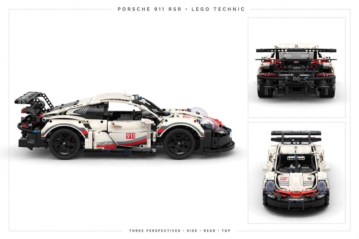 سلام عليكم سياره انتيكه البيع سياره تركيب قطع التواصل خاص او ***********

نص مكتوب في الصور:
- PORSCHE 911 RSR
- LEGO TECHNIC • 42096 • COLLECTOR'S EDITION
- PREMIUM COLLECTOR'S MODEL PORSCHE 911 RSR FRONT VIEW SIDE VIEW REAR VIEW PORSCHE 911 RSR | LEGO Technic 42096 | 1:10 Scale | Like New Authentic LEGO® Technic Build • 1580+ Pieces • Functional Gearbox & Steering • Collector's Condition — Like New
- PORSCHE 911 RSR - LEGO Technic
- PORSCHE 911 RSR • LEGO TECHNIC THREE PERSPECTIVES • SIDE • REAR • TOP