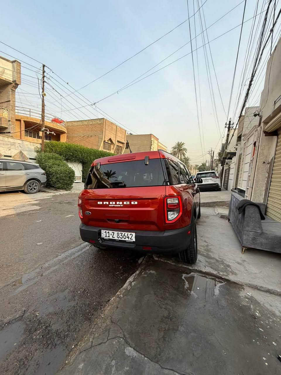 السلام عليكم
فورد برنكو ٢٠٢٤ 
رقم بغداد للبيع 
ماشيه ٢٥ الف 
٣ بستم تيربو 
السياره حلو بيها صبغ قطع اني ابيع احزام 
كير محرك كفاله عامه 
السعر المطلوب ١٤٠ وبيها مجال 
رقم *********** مكان بغداد
