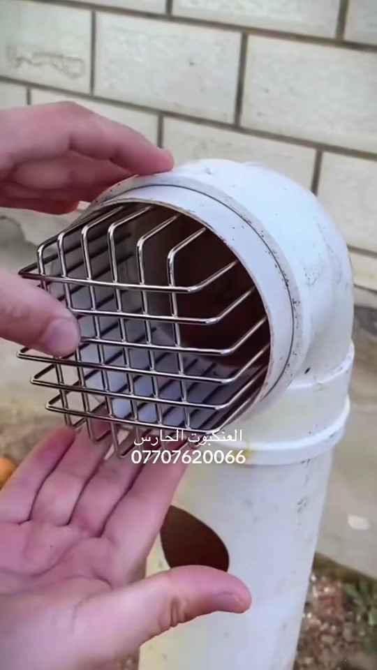 ⁨	⁨	⁨	⁨	⁨	⁨	⁨	عرض لفترة محدودة 🔥🔥 عنكبوت مانع أوساخ  مصنوع من مادة ستانلس ستيل (نوعية ثقيلة ممتازة ) ضد الصدأ  متوفر قياس ٤ انج و ٣ أنج  للحجز او الاستفسار يرجى مراسلة الصفحة او الاتصال  ***********/*********** تتوفر خدمة توصيل 🚚⁩⁩⁩⁩⁩⁩⁩⁩⁩⁩⁩⁩⁩⁩⁩⁩

