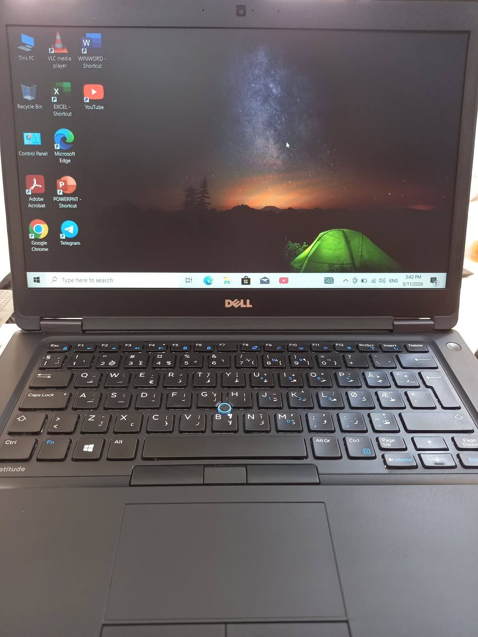المعالج من فئة HQ
لابتوب دل dell 5480
المعالج كور اي 7 الجيل 6
من فئة HQ
الهارد    256    ssd 
الرام 8.     ddr4 
كارت الشاشة  4  شير 
حجم الشاشة  14 
الشاحنة اصلية 
يحتوي على منفذ تايب سي للشحن او نقل البيانات
نظام التشغيل ويندوز 10 عربي انكليزي 
الملحقات شاحنة وجنطة 
السعر  225
***********
***********
يوجد توصيل

متوفر 
تتوفر مجموعة لابتوبات بأسعار مناسبة ومواصفات مختلفة
