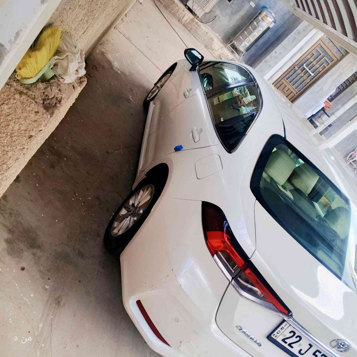 كورلا ساز 2019 بيها فقط بنيد مبدل نفس الون كير مكينه كفاله بسمي هزه ورقام جديده السعر ١٣٨وبيها مجال *********** مكان السياره بغداد
