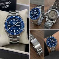 حركة Automatic أوتوماتيك السعر ٢٠ الف  🔵 واجهة زرقاء 🔵 إطار (Bezel) أز...