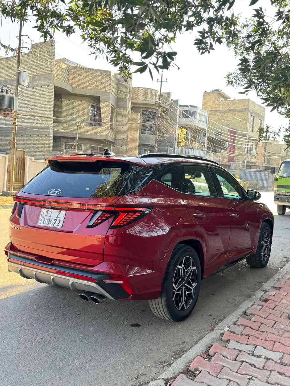 هونداي توسـان 2023 
(أصدار خاص وممـيزه) N line 
ماشـيه 24 الف
مواصـفات الـN معروفه فووول 
مكـينه 2500 
بانـوراما 
كشـنات كـهرباء تدفـئه
شاشه كبيره
الوان 63لون
صندوق خلفي كهربائي
تحديـد مسار 
رادارات امـامي خلـفي 
تبريـد قطعتيـن 
وأرد أمريكي 
حادثه دعاميه أماميه فقط 
جميع الأيرباكات سليمه (بدون أيرباك)
السـياره داخله بدون قطـره صبـغ 
صار بيها حادث بابين هنا وتبدلن ونصبغن
الباقي كله مكفول ، السياره جداً جديده
السعر 19,500$ وبيها مجال
للأستفسار : ***********
