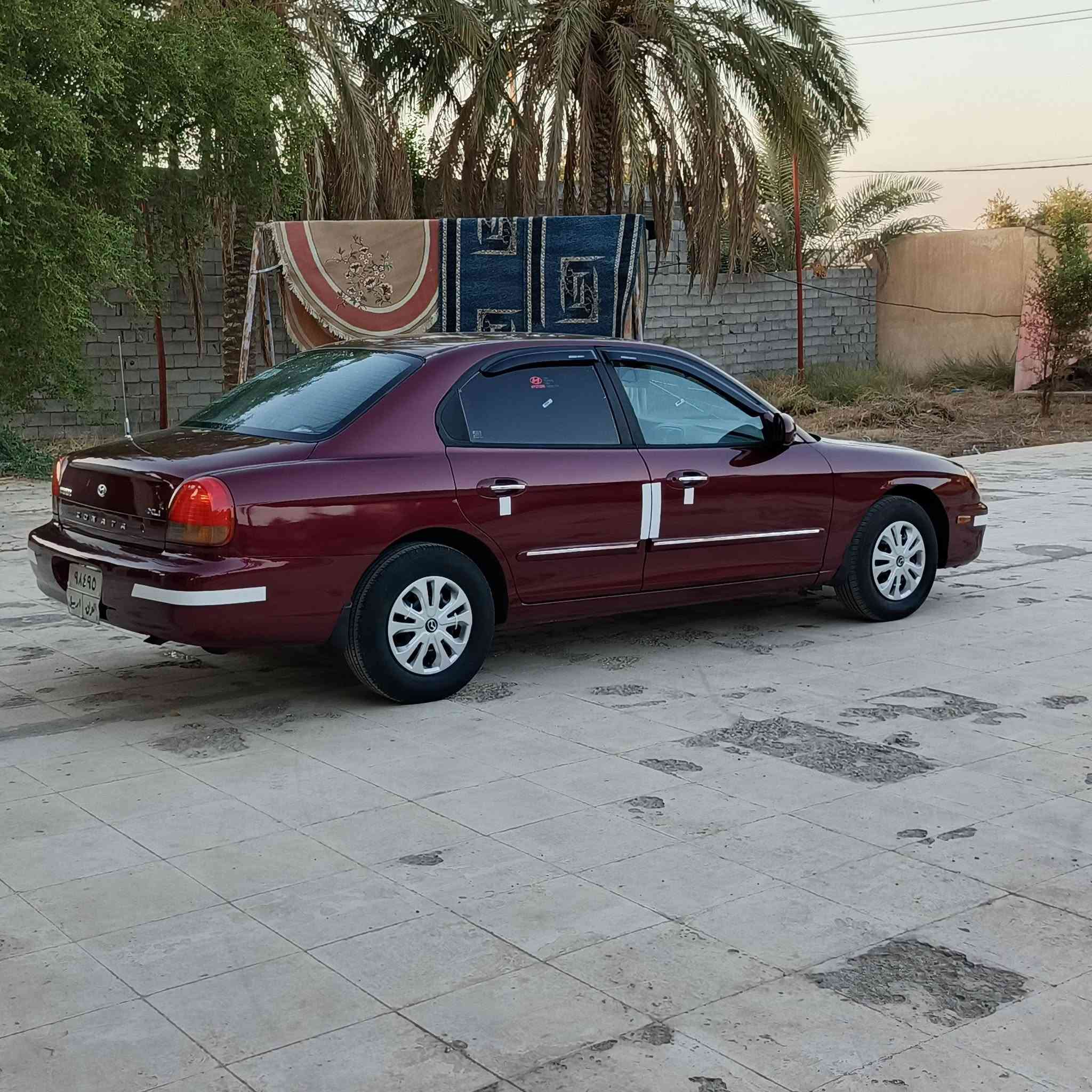 ﷽
سلام عليكم سوناتا موديل 2000  وارد امريكي ليبل واحد حتى دعامياتها مكفوله محرك وكير جدد تبريد خير من الله صدر خلفي أمامي جديد تخم تاير ويل عادي كهربائيات السياره ع وضع الشركه غرفتها جديده سياره ماكلك متعوب عليها بس هيه جديده قافله من كلشي ماشاءالله السياره بلاد وشرط صبغ جماليه فقط بدون قطره معجون مكفوله كفاله عامه من الكص والضرب  وبلعافيه ع ياخذها الي ميعرف سياره شنو جدادتها ليعلق رحمه لولديكم معروضه 60 وبيها مجال كلش بسيط مكان السياره ديالى الغالبيه للتفاصيل اكثرالهاتف#***********
