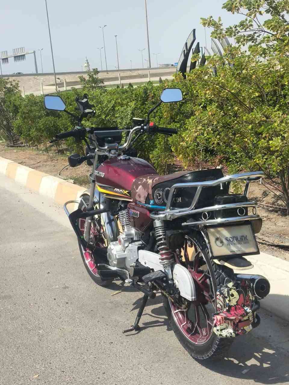 سلام عليكم دراجة ايراني للبيع موديل 2025ڪفالة عامة ڪلشي شقال شاشة ڪهربائيات ڪلهة  شقالة شاشة ڪتروني شقالة مڪفولة من لويل للويل السعر 850وبي مجال متواجد خاص مڪان فلوجة
