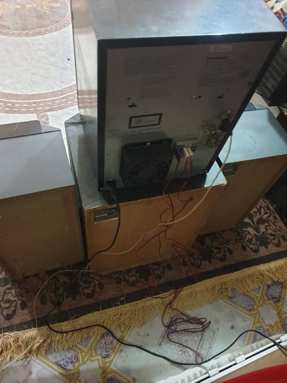 سستم بانسونك دمام مع سماعتين  فلاش واواكس وراديو وإمكانية ربط مايك عدد اثنين  السعر ٨٥ الف الحلة مهندسين الاتصال على الخاص او موبايل  ***********  يوجد توصيل
