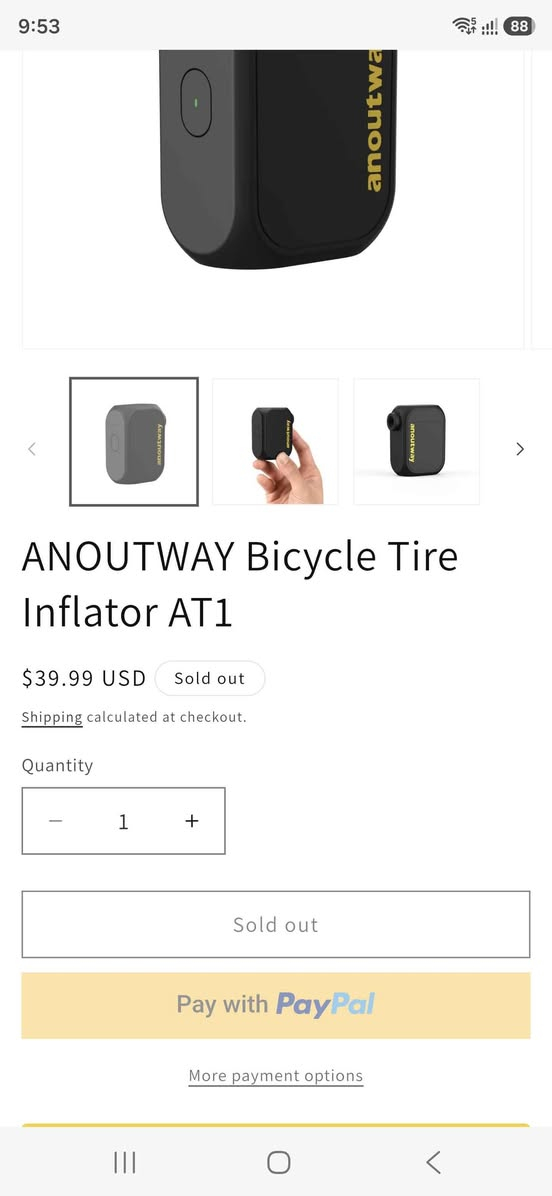 ANOUTWAY Bicycle Tire Inflator AT1

🚗🚴‍♂️ ئامێری هەواپەمپی زیرەکی تایە (ANOUTWAY Tire Inflator AT1) 🚴‍♂️🚗
✨ چارەسەری خێرا، بێ وایەر و پڕۆفێشناڵ بۆ هەر حاڵەتێکی لەناکاوی! ✨
🔹 تایبەتمەندییە بەرزەکانی ئامێرەکە:
🔋 پاتری بەهێزی بارگاویبۆوە: بەبێ هیچ وایەرێک لە هەر شوێنێک بیت بە ئاسانی کاردەکات.
🎯 سیستەمی کوژانەوەی ئۆتۆماتیکی: پەستانی هەوا (PSI/BAR) دیاری بکە، کاتێک پڕبووەوە ئامێرەکە خۆکارانە دەکوژێتەوە!
📊 شاشەی دیجیتاڵی LCD: ئاستی پەستانی هەوای تایەکە بە شێوەیەکی زۆر ورد نیشان دەدات.
🔦 گڵۆپی بەهێزی LED: تایبەت بە شوێنی تاریک و حاڵەتی لەناکاوی سەر جادە لە شەودا.
🎒 قەبارەی بچووک و قۆز: بە ئاسانی لە سندوقی ئۆتۆمبێل، جانتا یان کانتۆری پاسکیل جێگەی دەبێتەوە.
⚽ رەنگاڵەی بەکارهێنان: گونجاوە بۆ تایەی ئۆتۆمبێل، پاسکیل، مۆتۆڕسکیل و جۆرەها تۆپ.
📦 دۆخی کاڵا: نوێ (کارتۆن نەکراوەتەوە)
🚚 خزمەتگوزاری گەیاندن:
• 🛵 گەیاندنی خێرا بۆ ناو شاری سلێمانی
• 🚛 گەیاندن بۆ سەرجەم شار و شارۆچکەکانی تر
📞 بۆ داواکردن و زانینی نرخ:
تکایە ڕاستەوخۆ نامە بنێرە یان پەیوەندی بکە بە:
📱 *********** السليمانية, العراق
