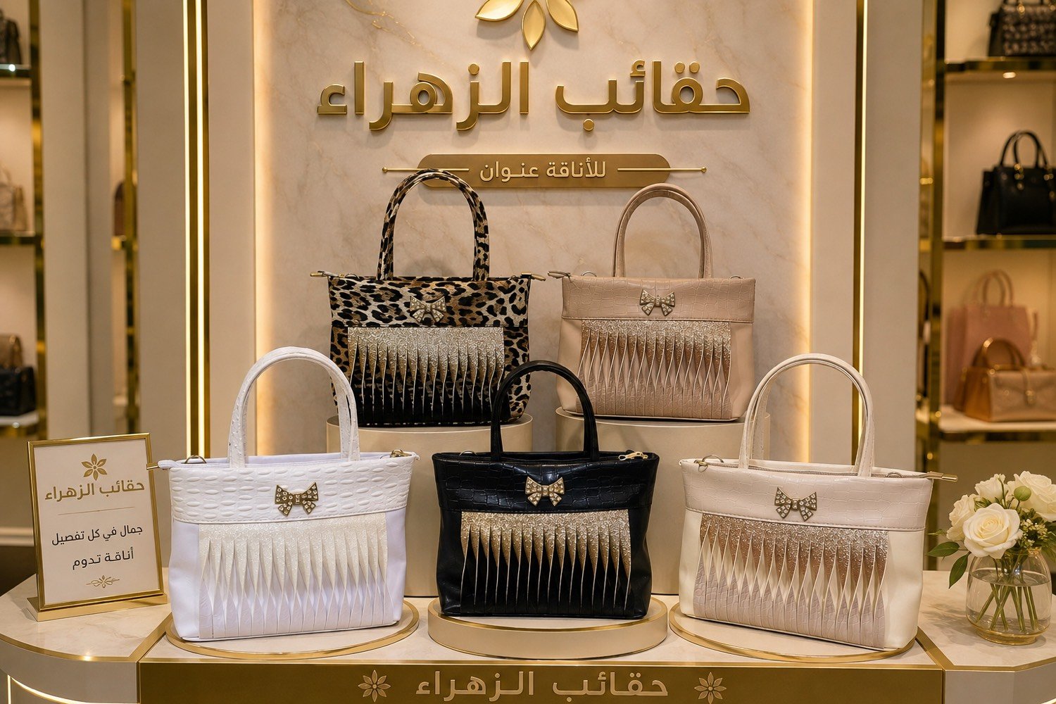 تشكيلة رائعة من الحقائب النسائية كوالتي عالي جملة فقط للحجز واتساب ***********
يوجد توصيل كافة محافظات العراق
وين موقعكم بالعراق بالضبط؟ حتى المشتري يعرف منين يطلب أو يستلم إذا متوفر استلام مباشر.: 
بغداد شهداء البياع
الجملة شكد أقل كمية للحجز؟ وهل البيع حسب الموديل لو ممكن تشكيلة مختلطة من أكثر من لون/تصميم؟: 
واحد درزن