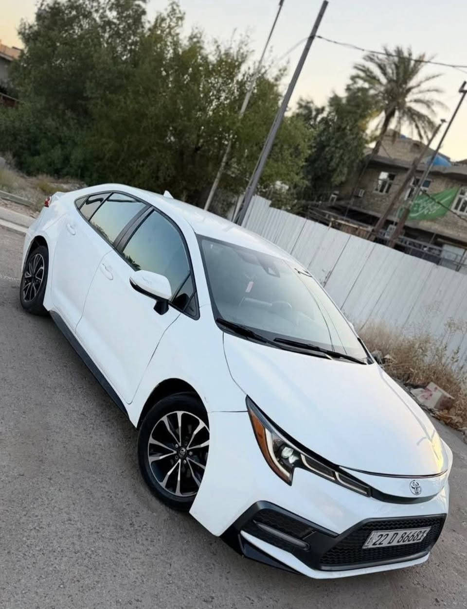 كورلا 2021 بانزين فقط السعر 125 وبيها مجال بسيط رقم اربيل دولي هزة سنوية جديد شرط تحويل وكالة نفس اليوم
سيارة بيها اربع قطع بدون دواخل  وبارد ب البابين سكن موصفات سيارة وارد أمريكي se هندبريك اوتو بصمة شاشة كامرة تبريد شرط كير محرك شرط سيارة كاملة ماتصرف عليها
عنوان سيارة كركوك مو متواجدين بالفيس اتصال على واتس *********** كركوك, العراق
