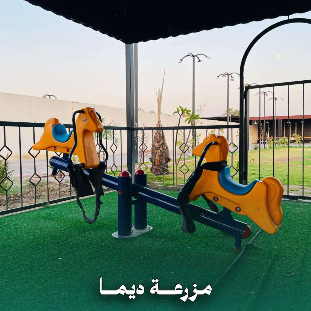 استغلوا عروض شهر العاشر واحجزو بمزرعتنا واقضوا اجمل الاوقات 
للحجز وللاستفسار التواصل على هذا الرقم ***********
المزرعه موثقه بتطبيق اجرلي- Ajirly لتأجير المزارع السياحية

نص مكتوب في الصور:
- مزرعة ديما