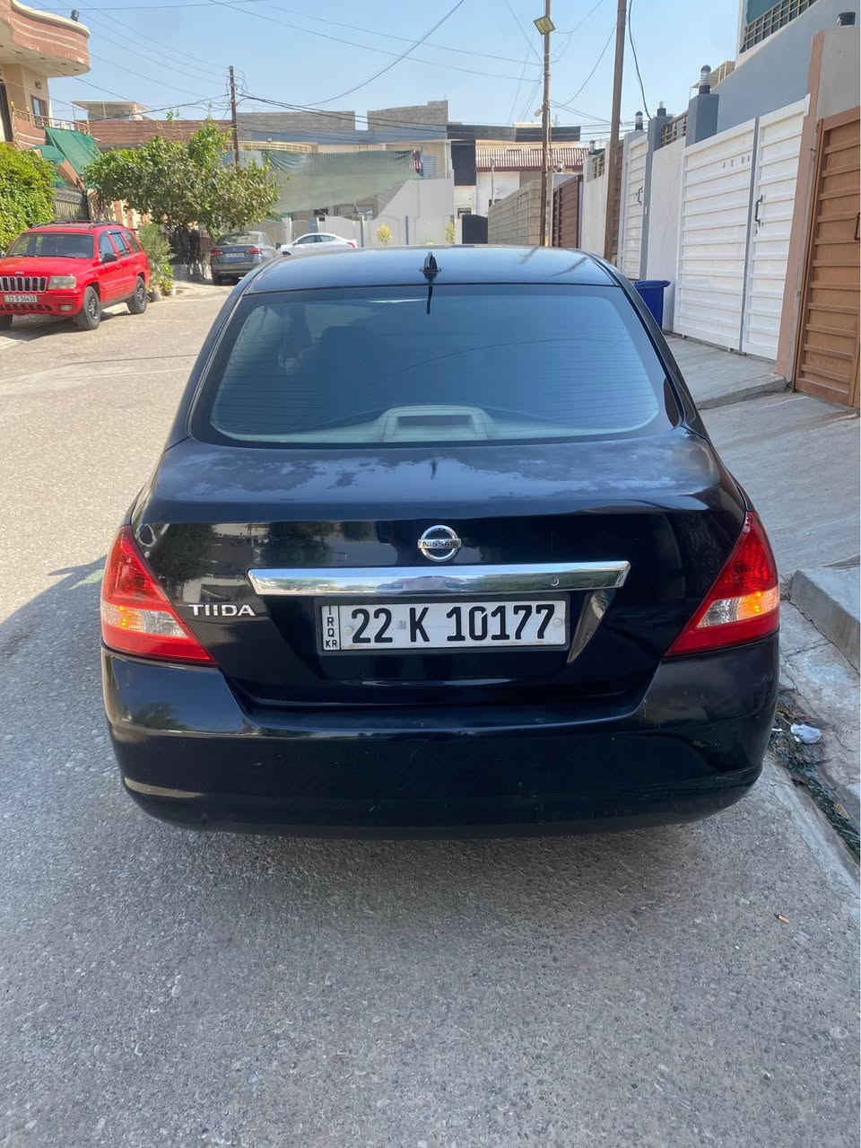 نيسان تيدا 2009
Nissan TIDA 2009
السيارة باقية على وضع الشركة
بدون اي صبغ او ضربة فقط مكانين صغيرين بارد 
السيارة بيها جلخ مثل ما مبين بالصور
‎رقم اربيل 
اربع جامات كهرباء / نظام ABS
‎لون اسود
‎سنوية منتهية من ٢٠٢٥ شهر ال ١١

‎ماشية [ 222 ] كم
‎تحويل / وكالة / غرامة كله شرط
‎السيارة مال بيت
‎مكان كركوك/شوراو
بدون (بطاقة بنزين)
‎سعر [ 83 ] ومجال قليل
‎رقم موبايل

***********
0️⃣7️⃣8️⃣1️⃣8️⃣6️⃣2️⃣5️⃣0️⃣8️⃣1️⃣
***********
0️⃣7️⃣5️⃣0️⃣3️⃣6️⃣9️⃣0️⃣4️⃣1️⃣3️⃣ كركوك, العراق
