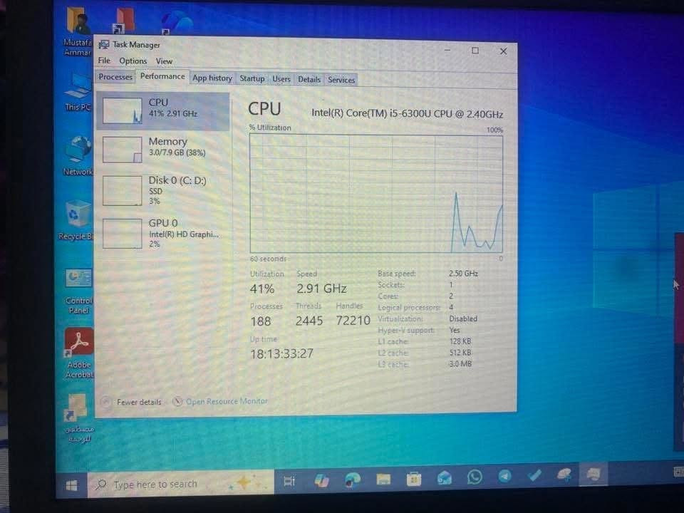 لاب توب ماركة لينوفو
X260
Core i5 جيل سادس
هارد 240 ssd
رام 8 GB
قياس الشاشة ١٢
جهاز يجي دبل بطارية شحن ٥ ساعات
ونظيف اخو الجديد
رايده ١٧٥ الف قفل

مكاني بغداد

***********
