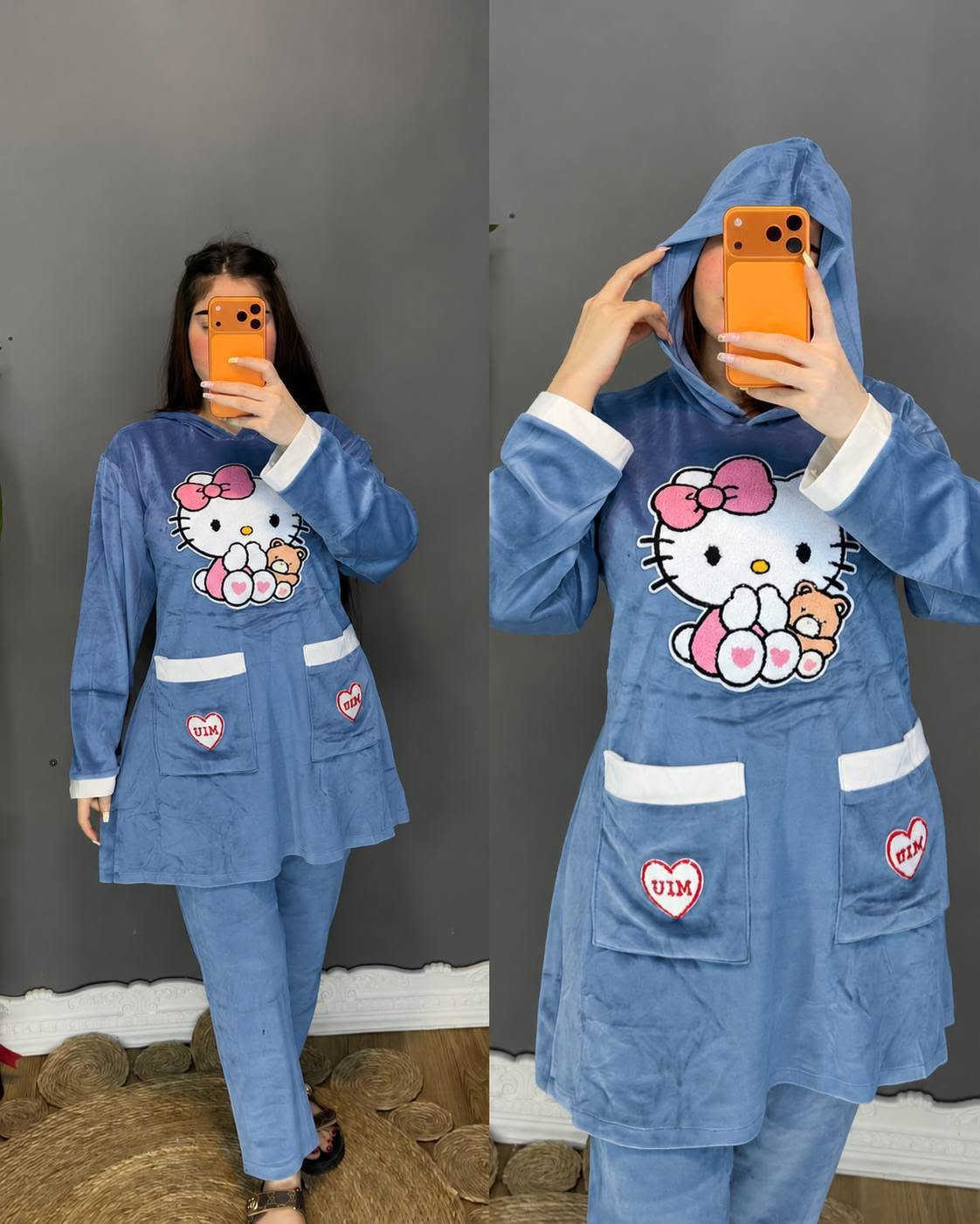 تراك نسائي • مخمل ثقيل • مقاسات L-3XL