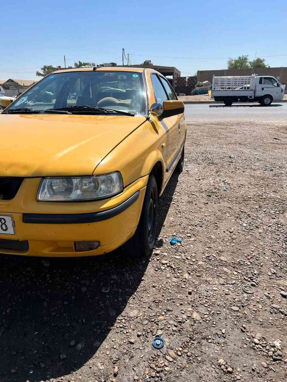 سلام عليكم
سمند 2012 
رقم بغداد بسمي
سياره خير من الله كير ومكينه
تخم تاير جديد
صدر نضيف
بيه جاملغ مال سايق مبدل بدون دواخل  
تبريد قبل يومين وكفت كمبريسر
مكاني بغداد العبيدي
***********
سعر.     36 $
