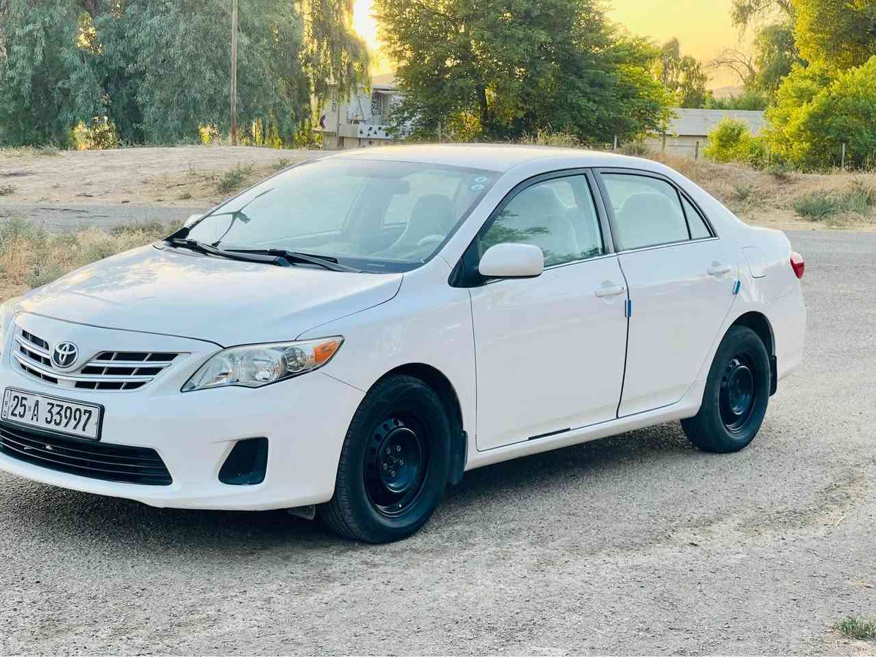 كورلا 13 ضرر ربع بونيت صبغ فقط بدون اي دواخل ماشي 180 گير محرك بلادي بشرط بطاقة بنزين بيها سعر 132 بيها مجال مكان كركوك الدبس *********** ديبيس, كركوك
