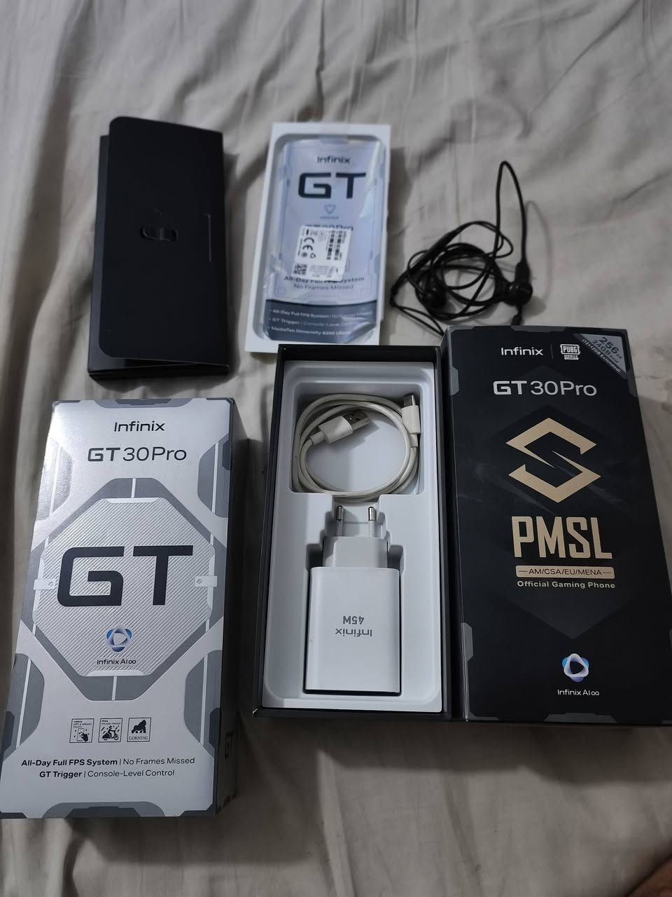 فرصة ذهبية للبيع أو مراوس بايفون🔥
جهاز الأداء الجبار والألعاب Infinix GT 30 Pro، جاهز لكل شي وبدون أي تعليق 💪
​✨ تفاصيل ومواصفات الجهاز:

​📱 نوع الجهاز: إنفينكس جي تي 30 برو (Infinix GT 30 Pro) الفخم.

​⚡ المعالج: معالج قوي وسريع مخصص للألعاب والأداء الشاق 🎮.

​🧠 الرامات: 12GB + 12GB (يعني سلاسة فول وسرعة استجابة خيالية بالاستخدام والتطبيقات 🚀).

​🔋 البطارية والشاشة: أداء ممتاز وعرض بجودة عالية تناسب الجيمرز 🌟.

​💰 السعر:350 (قابل للتفاوض بحد المعقول للجادين) 💵.
  
​⚠️ ملاحظة مهمة:
​نظافة الجهاز: 90% (استخدام نظيف).
​📍 المكان بغداد_بياع _تقاطع درويش _حي تراث 🏡.
📞 رقم الهاتف: *********** 📱 (متواجد اتصال أو واتساب).

