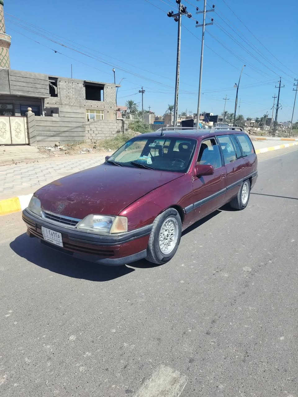 سلام عليكم اوبل ستيشن مديل 1991 مكينه بلاد الفين سنويه لل29 مشروع وطني شرط لتحويل سيار مكفول مكينه كير صدر امامي خلفي تخم تاير كهربائيات اي نقص مابيهة مي راديتر شرط اخضر  مال جناي ومتعوب عليهة  لسياره بلواقع احله من لصور لحلوه معروضه 33 ومجال حك لجيه مكلف بنشر رقم صاحبهة *********** مكانه ديالئ بعقوبه تقاطع لقدس
