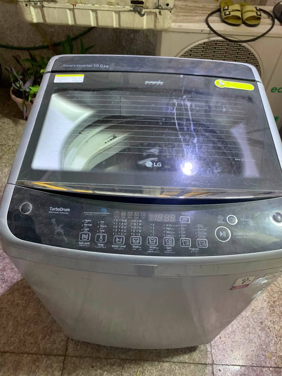 غساله LG اوتوماتيك مستعمله للبيع شغاله ومابيها اي عطل الي ياخذها ايريد ابدل دبلات براحته بس هي تشتغل كلشي مابيها المكان الدوره للتواصل ***********
