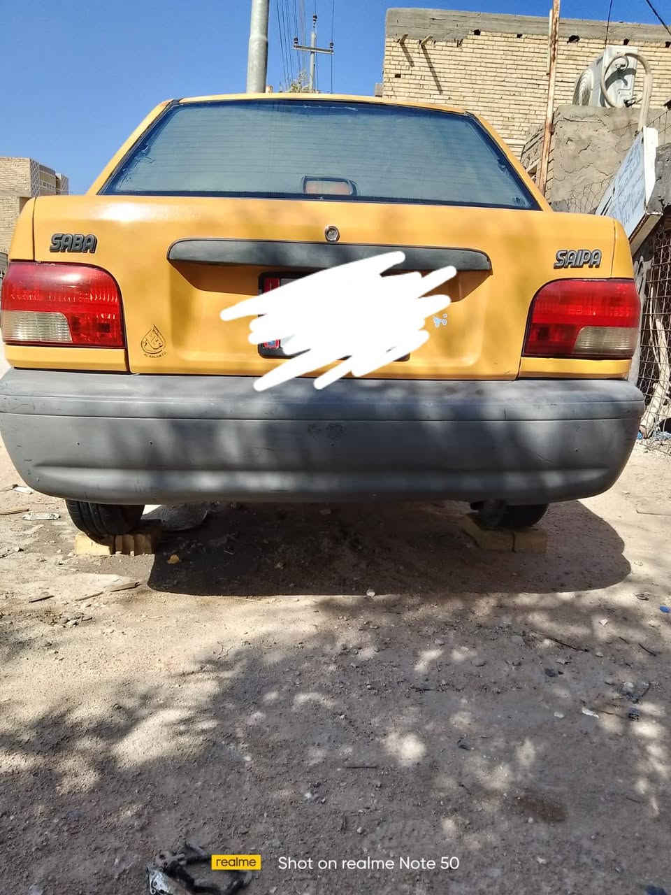 سايبه ١١ بغداد انكليزي بسمي سياره سابقن كفاله عامه كير  مكينه شواصي تبريد كله جديد شرط مداخله تصليح حالين بيهه فقط جاملغ خلفي مبدل مكانه كربلاء السكان العسكري *********** *********** السعر ٢٨ وبيهه مجال قليل حك الجيه

نص مكتوب في الصور:
- realme Shot on realme Note 50