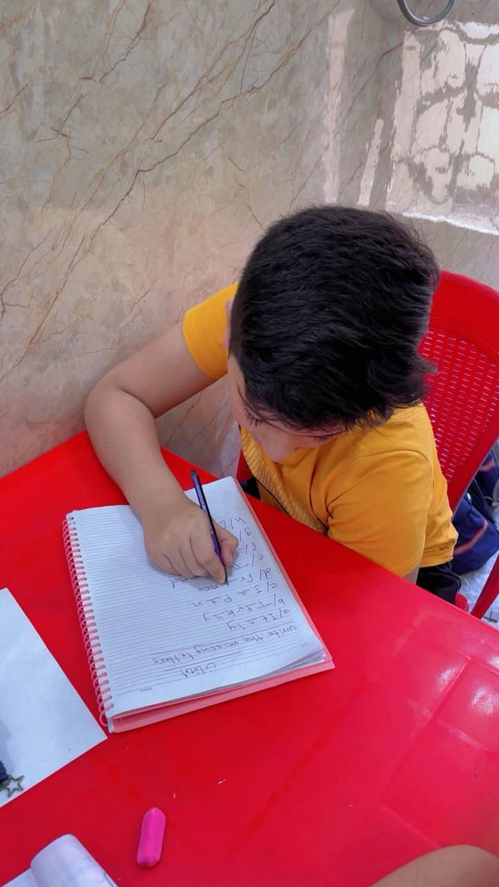 تُعلن الست أسينات عن توفر دروس خصوصية لطلاب:

🎓 المرحلة الابتدائية
🎓 المرحلة المتوسطة

شرح مبسط ومتابعة مستمرة لمساعدة الطلاب على الفهم والتفوق 🌟

👩‍🏫 مجموعات قليلة لضمان المتابعة والاهتمام بكل طالب

📍 الموقع: الوزيرية – قرب مستشفى المستنصرية

📞 للاستفسار والحجز:
***********
