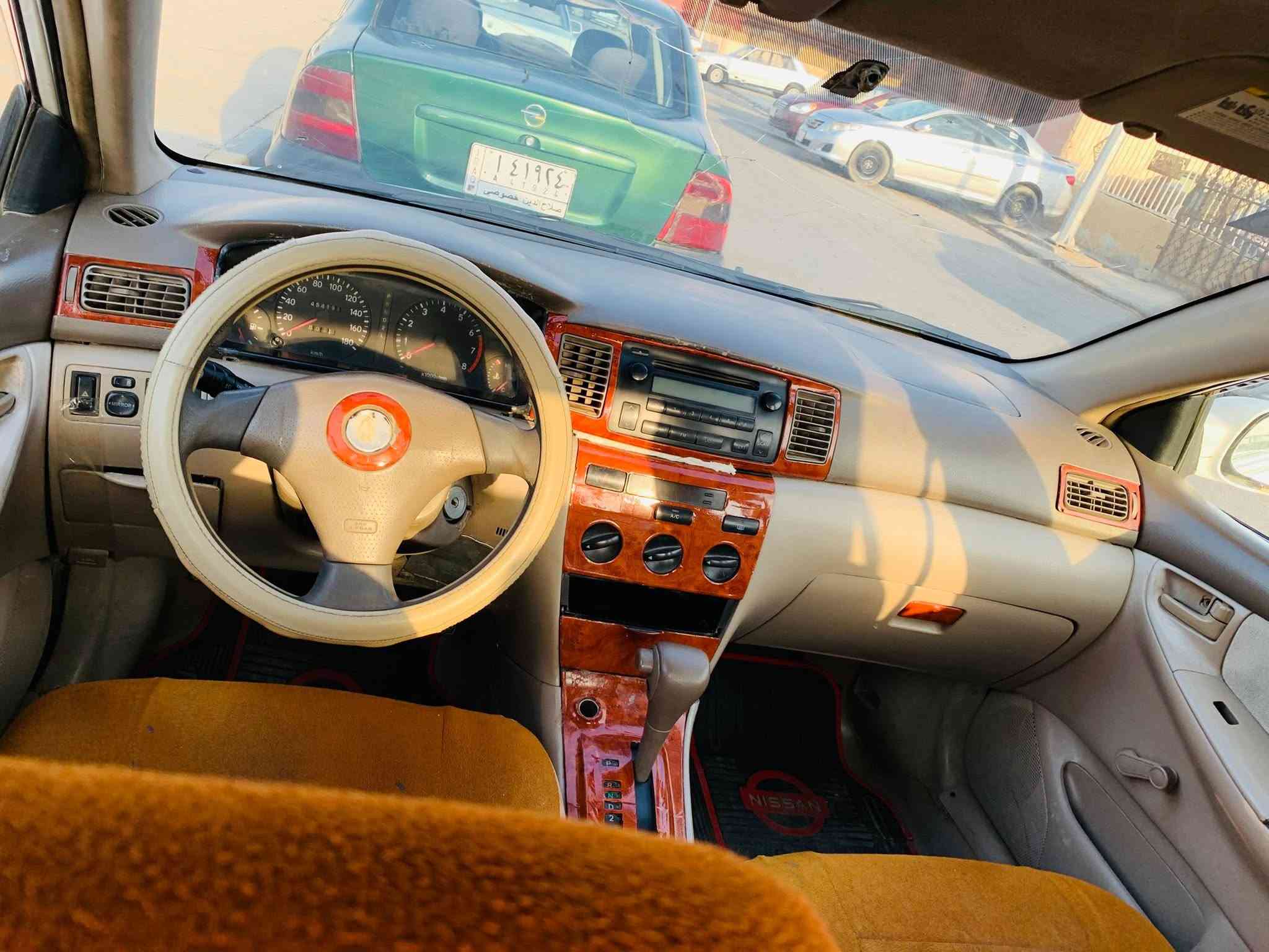 السلام عليكم

للبيع بسعر مناسب جدآ($60)وبيها مجال

كورلا نحله موديل 2005

محرك 1800شرط

گير شرط 

صدر جديد ماتسمعلها دگه 

 مصبوغه حزام للجماليه بدون دواخل شرط

السعر 60وبيها مجال 

المكان صلاح الدين بيجي  

للاستفسار الاتصال

 ***********

***********
