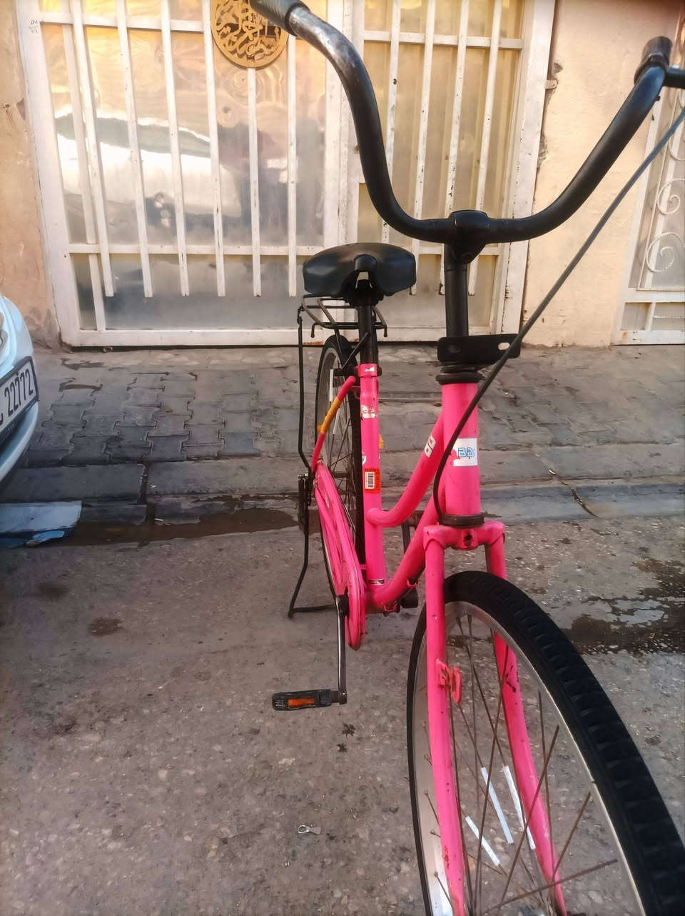 السلام عليكم بايسكل BDجديد ونضيف البايسكل حلوه ومرغوب ورخيص ب85وبي مجال المكان نجف حي الجامعة الاستفسار على هاذا الرقم ***********
