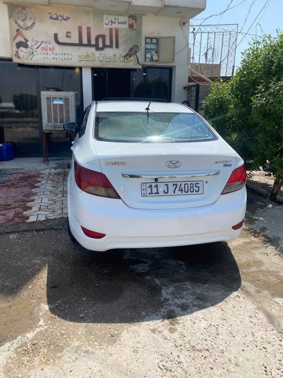 اكسنت موديل ٢٠١٢ قطعه صبغ وبيه بارد مكانات قليله رقم بغداد مكينه ١٦٠٠ كفاله محرك كير فقط نقص دبلات خلفيه *********** واتساب
*********** السعر ٨٧
