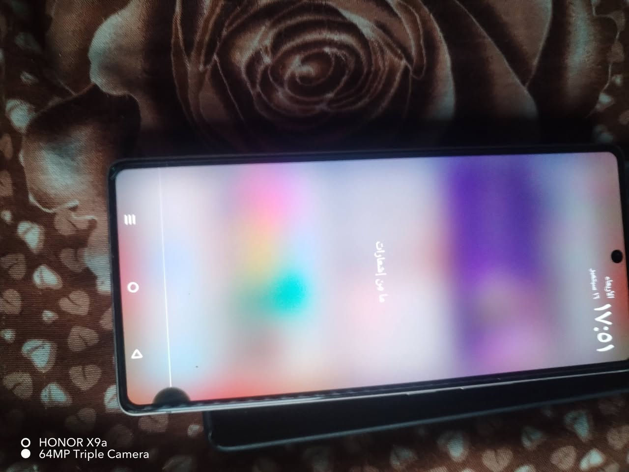 سلام عليكم جهاز انفنكس نضيف لا كسر ولا مبدل بي شي بلادي بس هاذا سواد خفيف وخط مامثرات علامس سعره 170وبي مجال عنواني بغداد مدينه صدر ***********

نص مكتوب في الصور:
- HONOR X9a
- 64MP Triple Camera
