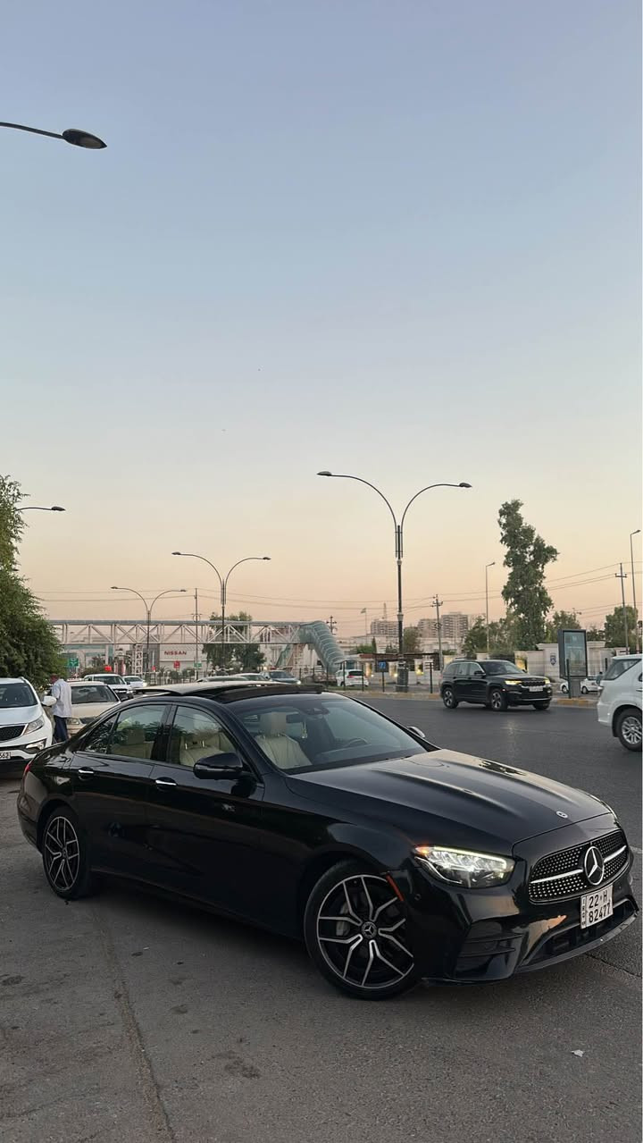 Mercedes E350 🇺🇸
2021 
30 mil royya 
Masafat 
5 kameraya 
Sanduq shaft 
Naw creme 
Kushen garm 
Sama3a bilmster 
2 parchay boyaxa. 
*********** أربيل, العراق
