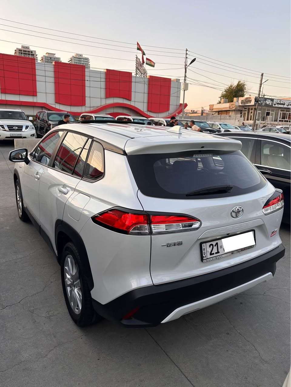 � بۆ فرۆشتن | Toyota Corolla Cross HEV 2025 🔥

🚘 Corolla Cross 2025 HEV – Full Option
🇨🇳 تەجمیعی چین | Hybrid

✨ تەنها 7,000 KM ڕۆشتووە
🎨 بێ بۆیاخ
سارد و شوختی ژێر داعمی، بە شەرت
ڕۆنی لە motul گۆڕاوە

💎 Full Option – فول مواصفات

⭐️ بۆ جوانکاری و پاراستنی سەیارەکە:
•بەرگە دەرگانی ppf کراوە 
• تاقمی کوشن
• گاعی .بەرگی سوکان
• لای گێر
• سەر داشبۆرد
• هەموو جوانکارییەکان بە شێوەیەکی زۆر جوان و پاک کراوە

🇯🇵 عەشیای شەریکەی خۆی هەمووی ماوە
📍 سەیارەکە لە سلێمانییە

💰 نرخ: 214 گەلا
🔥 مەجالی کەمە — سەیارەیەکی زۆر پاک و جوانە

📞 بۆ کڕینی ڕاستەوخۆ و زانیاری زیاتر پەیوەندی بکەن
***********
*********** السليمانية, العراق
