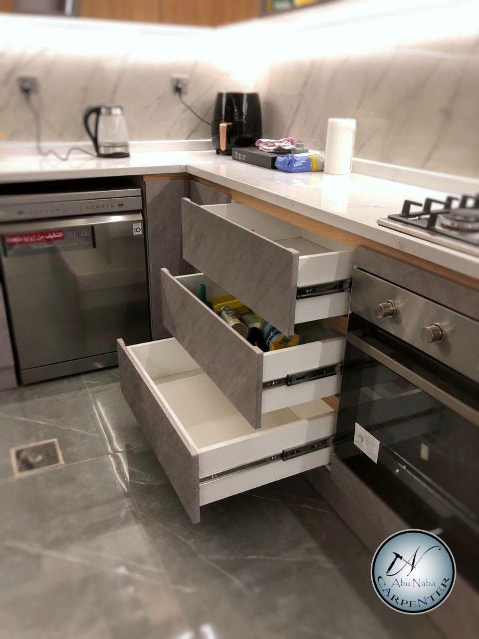 🌹ابو نبأ للنجارة والديكور 🌹

يقدم لكم كل ماهو جديد من الديكورات الخشبية 
غرف نوم مودرن 
دريسينغ روم
كونترات مودرن وكلاسيك
ديكورات تحت الدرج وديكورات عامة للمنازل 🏠 والمحال التجارية
نوع الخشب mdf / hdf تركي مقاوم للحرارة والرطوبة والخدوش 💯 
ولأننا نسعى دوماً لأرضائكم ❤️ نقدم لكم تصميم 3D مجاناً (بعد الأتفاق)+ النقل والتركيب  🚚🔨مجاناً (داخل أربيل فقط) 
للأستفسار يرجى التواصل معنا على الارقام التالية 
⬇️⬇️⬇️
***********‪ 
#ويه_ابو_نبأ_النجار_لتحتار 
***********‪ 
عنوان المعمل⬅️ اربيل/ الصناعة الجنوبية /شارع 100‪
خلف معارض السيارات

نص مكتوب في الصور:
- Abu Naba CARPENTER