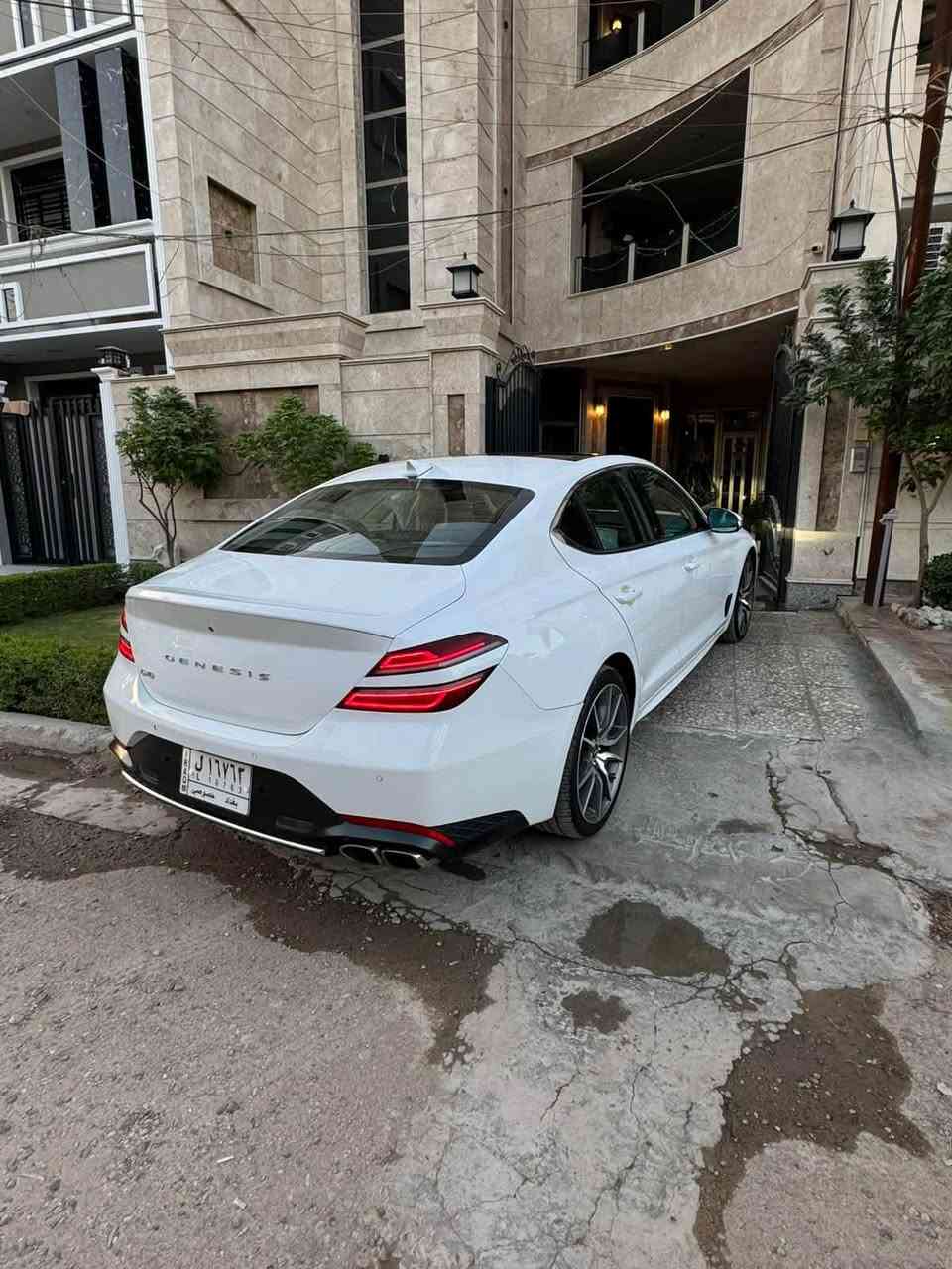 جنيسيس
G70 2022

لون ابيض

رقم بغداد 

السيارة 4 سلندر 2000 تيربو 

ماشيه42

مواصفات السيارة فول الفول  للاخير 

بصمة  تشغيل عن بعد 

بنروما 

كراسي ثنين كهرباء 

تدفئة كشنات 

شاحن وايرليس 

تبريد قطعتين ( امامي + خلفي )

جميع الجام اوتو

ستيرن  كهرباء 

خزن كرسي السائق 

ترحيب بل مري 

رادار امامي / خلفي / وبالمري + تحديد مسار  

مري شفط + قلاب + تعتيم تلفائي

وبعد هواي مواصفات 

 حادث السياره جاملغ خلفي  وبي رصعه خفيفه 

وشخط بالامامي ومكحل بكارت 

بدون اي ايرباك يعني سليمه 

السعر 210

مكان السياره الفلوجه 

استفسار اكثر اتصال 

على الرقم ***********
