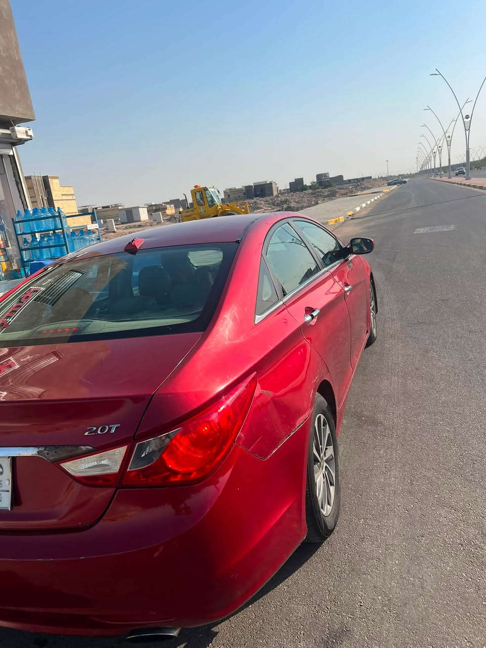 سلام وعليكم سوناتا موديل 11 وارد أمريكي ضربتها جاملغ وبنيد 
سياره جاهز كير مكينه 2000 تيربو  تبريد ثلج كهربائيات كلها شغاله   لسعر 78 وبيها مجال مكاني البصره   لاستفسار انتصال عل رقم ***********
