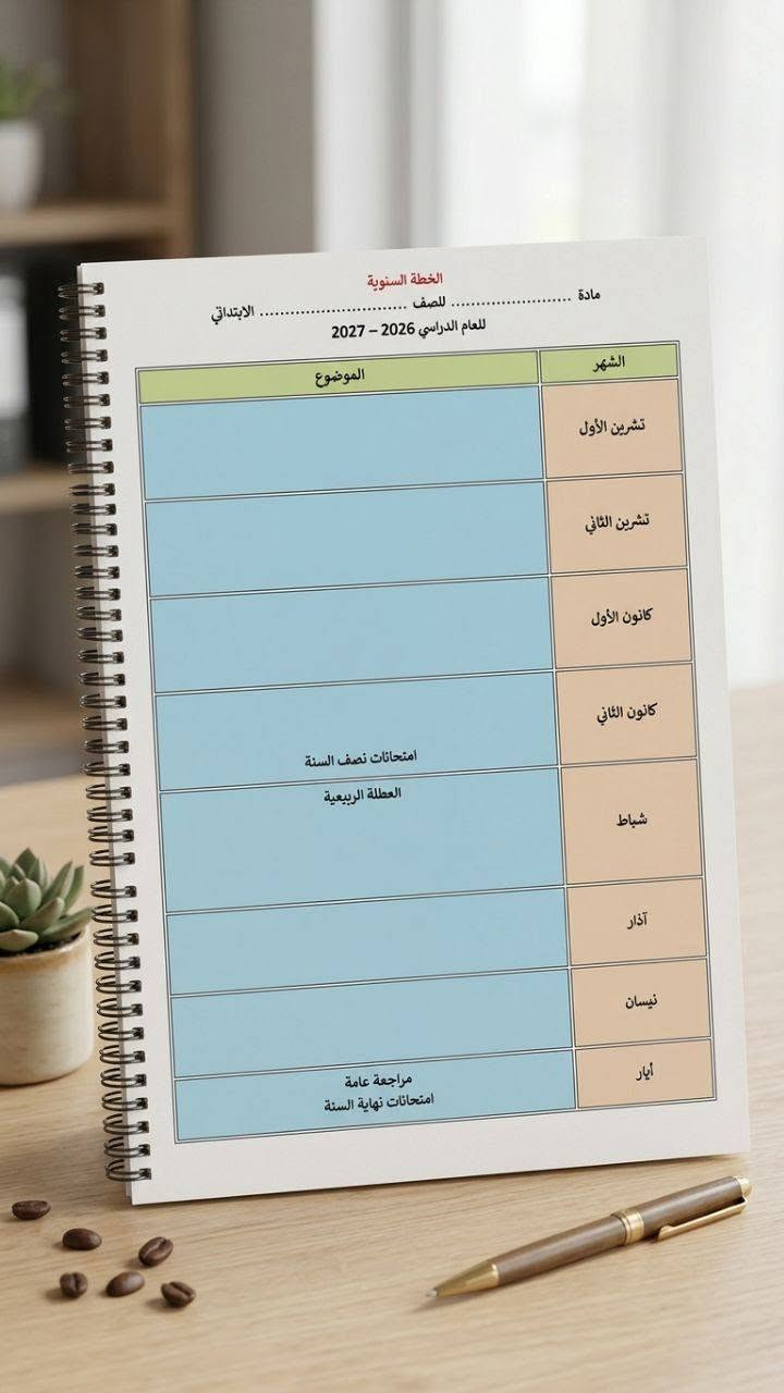 📚 دفتر الخطة السنوية واليومية (دفتر إحضار الدروس)

نوفّر لكم تصميم وتنفيذ دفاتر الخطة السنوية واليومية بصورة احترافية، وبمواصفات عالية الجودة، بما يتناسب مع احتياجات المعلمين والمدرسين.

✨ مواصفات الدفتر:

- تصميم خاص وأنيق حسب الطلب.
- إعداد وكتابة الخطة السنوية وتنظيمها.
- إدراج اسم المدرسة.
- إدراج اسم معلم/ة أو مدرس/ة المادة.
- واجهة أمامية مطبوعة على ورق Photo بجودة عالية.
- غلاف أمامي وخلفي من النايلون للحماية والمتانة.
- طباعة واضحة وعالية الجودة.
- تجليد سبايرول احترافي.
- تنظيم وتنسيق الصفحات بما يتناسب مع الخطة اليومية والسنوية.

💰 الأسعار:
🔹 200 صفحة (100 ورقة): 7,000 دينار فقط.
🔹 75 صفحة: 5,000 دينار فقط.

✅ السعر يشمل التصميم والتنفيذ وكتابة الخطة السنوية وإضافة اسم المدرسة واسم معلم/ة أو مدرس/ة المادة. والواجهة حسب طلب الزبون.

📍 مكتبة أوراق المعرفة 🍃
للتصميم والحجز والاستفسار:
📞 ***********
📞 ***********
