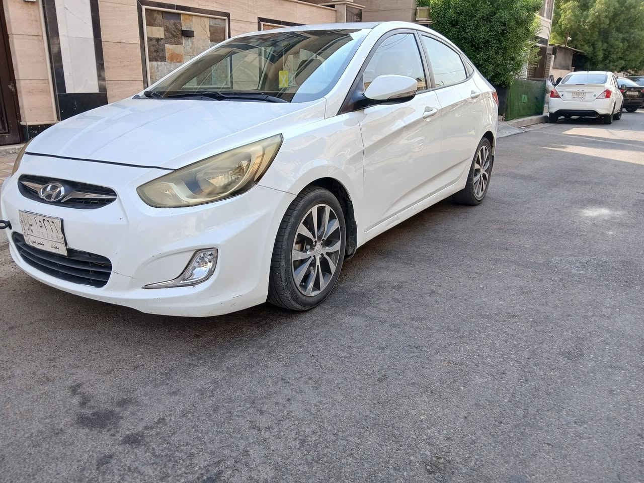 السلام عليكم
هونداي اكسنت 2014 خليجي صارلها 12 سنه عندي عل ايدي من جانت زيرو محرك 1600 
مكينه وكير برغي ما مفتوح بيهن 
كلشي بيها نضيف وجاهز بيها صبغ داعميتين وهلال الجاملغ وباب خلفي وسعرها 92 ومكانها بغداد شارع فلسطين للاتصال ***********
