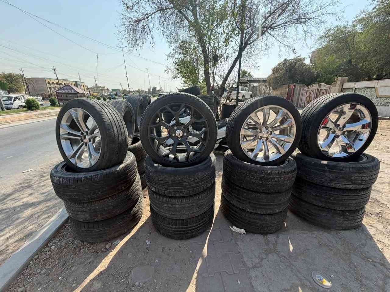 السلام وعليكم خدمات الموسوي شباب خصم 🔥٤٠ ب ٪؜ عل اي ويل وتاير تريد وجنه خدام 🔥ويل كبات لبيع او مروس تريد بيع نبيعلك مروس نروسك فقط أمريكي جارجر جالنجر جيب دورنكو موستنك مكاني بغداد تقاطع الكياره الاستفسار ***********
