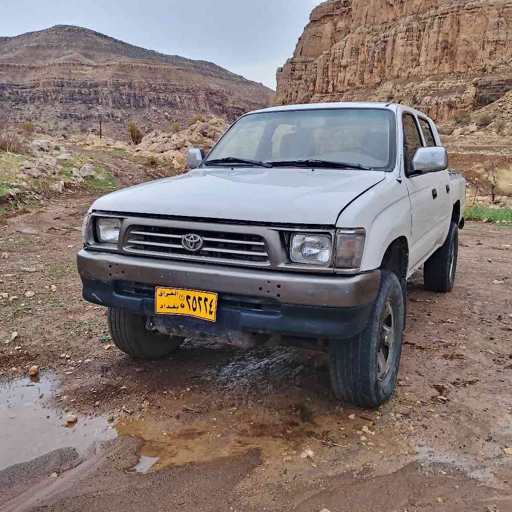 پیکاب توێتا 
مودێل ۲۰۰۰
چوار تایەی تازە 
دەبڵ ئە کسل
مزایدەیە کۆدی بۆکراوە 
شوێن سلیمانی 
ژمارە موبایل *********** السليمانية, العراق
