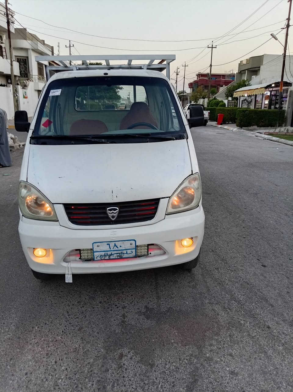 بسم الله مرحبا هافي للبيع موديل ٢٠٠٧ تسلسل مرور ومنفيس الاصلي شواصي معمر تعمير مثل بلاد بدون كسر كهربائيات كله شغال داخله حيل نضيف جنج وغلاف كامل كير محرك نضيف لاصرف لا بخار تخم تاير جديد سيارة جاهزة سعر ٢٠ بي مجال رقمي *********** مكاني كركوك القاديسه تحياتي للجميع
