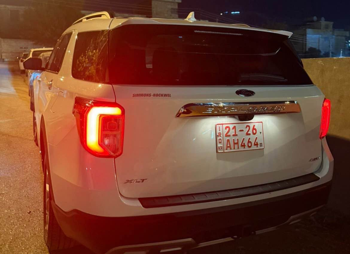 Ford explorer 2024 XLT
فول مواسەفات تەنها سلاید نیە
بێ بۆیاخ و بێ ئێرباگ رەسمی سۆنەر و رەقەم شانسیم داناوە
 ١٤ هەزار مایل رۆشتوە

نرخی ٢٥٦$ و مەجالێکی کەم 💰
*********** السليمانية, العراق

