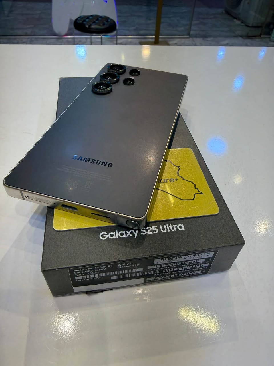 🔥 متوفر في مركز الحلاوي 🔥

📱 Samsung Galaxy S25 Ultra
✅ الجهاز مستعمل استعمال قليل جدًا
✅ ضمان وكالة سامسونج
✅ حالة الجهاز ممتازة ونظيفة
💰 السعر: 1,150,000 دينار فقط

📍 العنوان:
كربلاء – حي الموظفين – شارع الحوانيت – مقابل قصابية وسام

أهلاً وسهلاً بكم في مركز الحلاوي 🤍
للحجز والاستفسار راسلونا على الخاص.
***********
