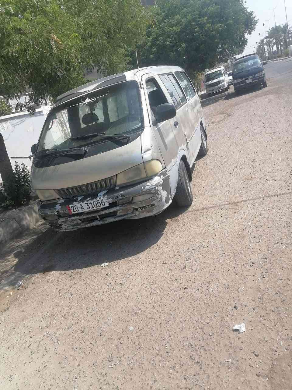 سلام عليكم كيا بريجو للبيع موديل 1995 ارقام نكليزي مكفوله كير ومحرك وكسن سياره معروضه 40 وبيها مجال قليل مكان سياره ديالى خان بني سعد هذا رقم اتصل ودلل***********
