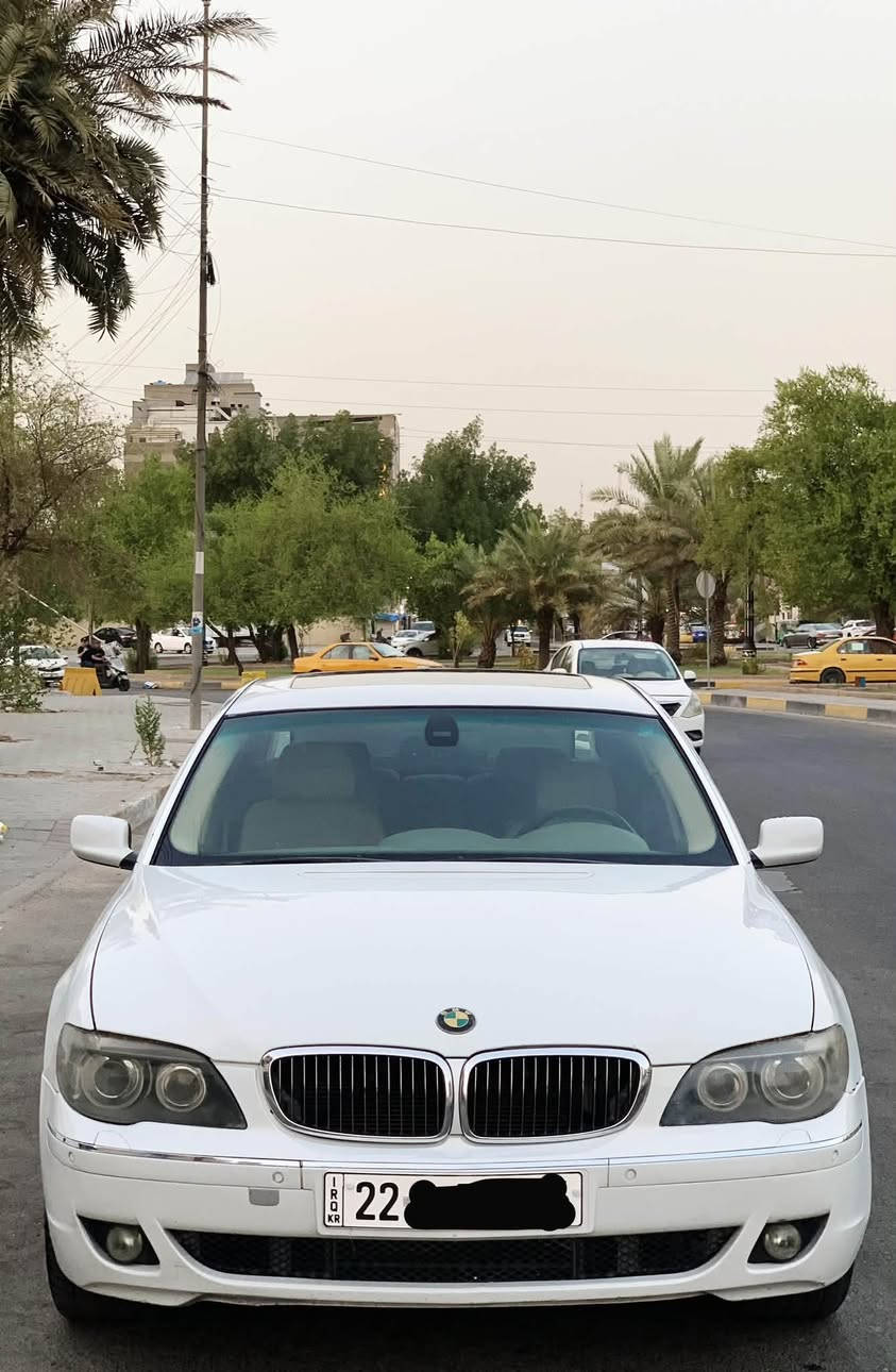 السلام عليكم من رخصة الادمنية
للبيع BMW 730Li باخرة 2008 باب طويله
بيهة رش جماليه بدون قطرة معجون 
و طخة بالجاملغ الامامي الباقي كفاله
كير مكينة تبريد كفاله صدر نص عمر
السيارة فول مواصفات بيبان شفط 
هاند بريك دكمة كشنات فول كهرباء
ستيرن كهرباء فول مواصفات للاخير 
رقم اربيل ب اسمي سنوية و هزة جدد
مكانها بغداد عارضها ب 117$ بيها مجال 
اي استفسار ***********
